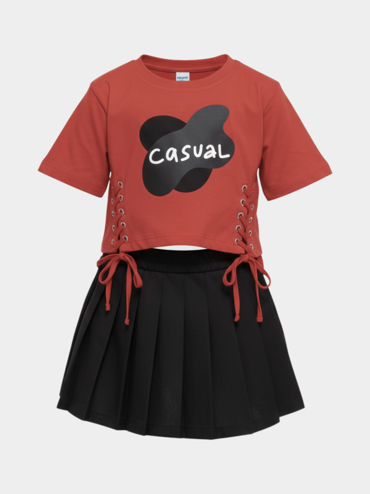 2 Piece Stylish Skirt Set For Girl (6mths - 6yrs)