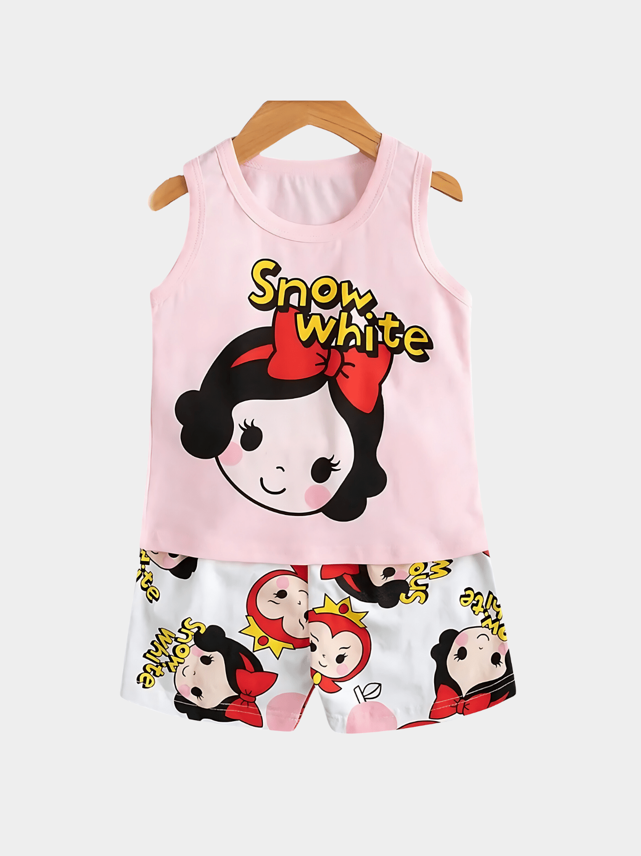 2pcs Snow White T-shirt Set For Kid Girl (6mths - 6yrs)