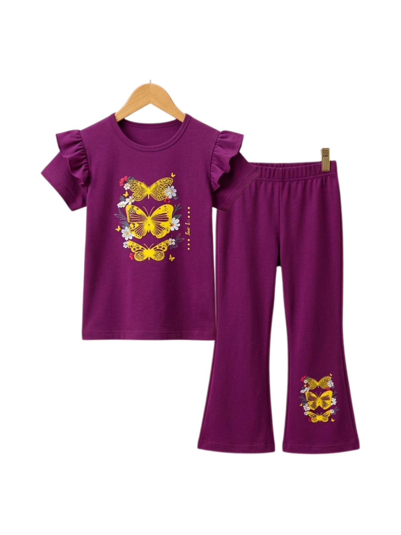 Purple Butterfly Set