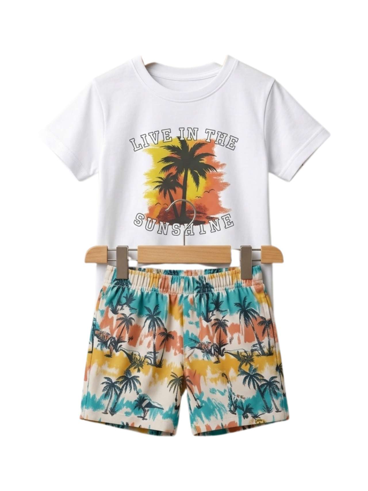 Live in the Sunshine Print Outfit Set
