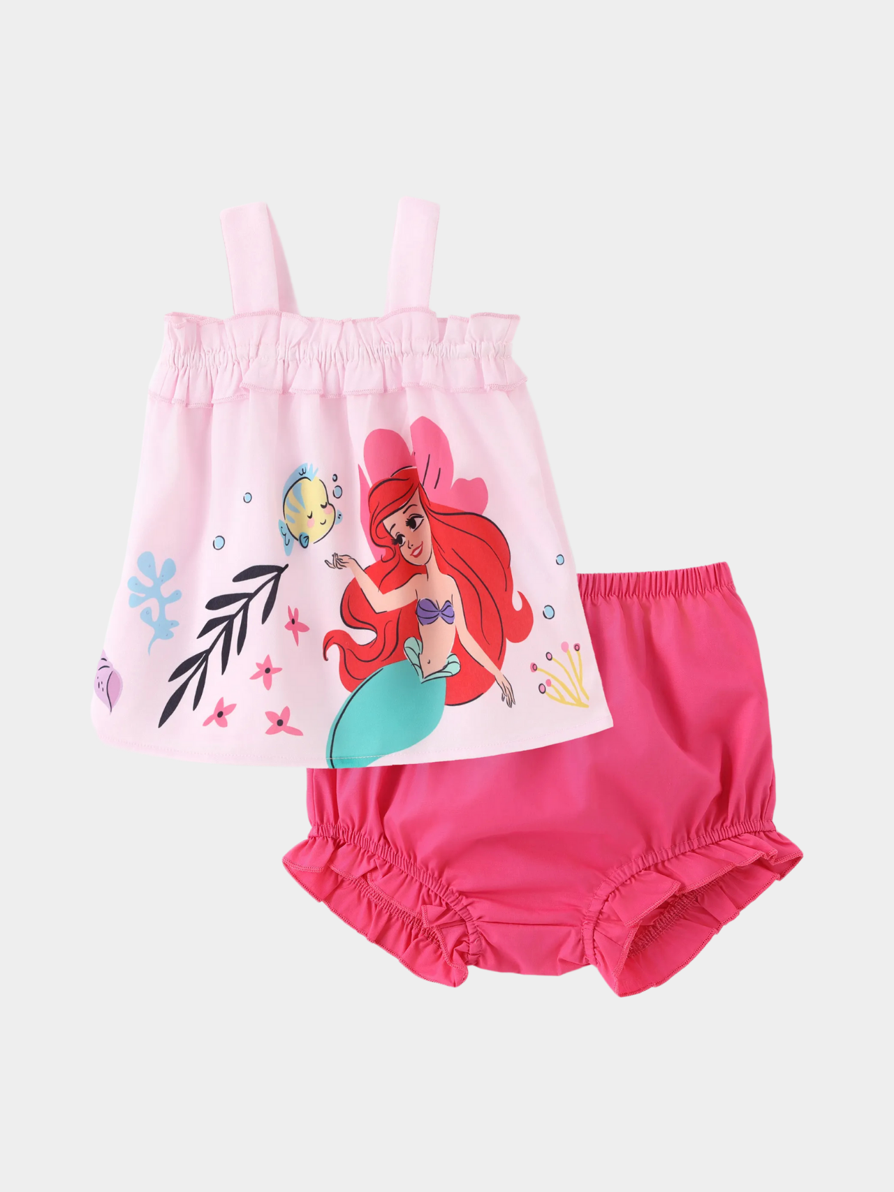 Baby Disney Ariel Mermaid Cami and Bloomer Set