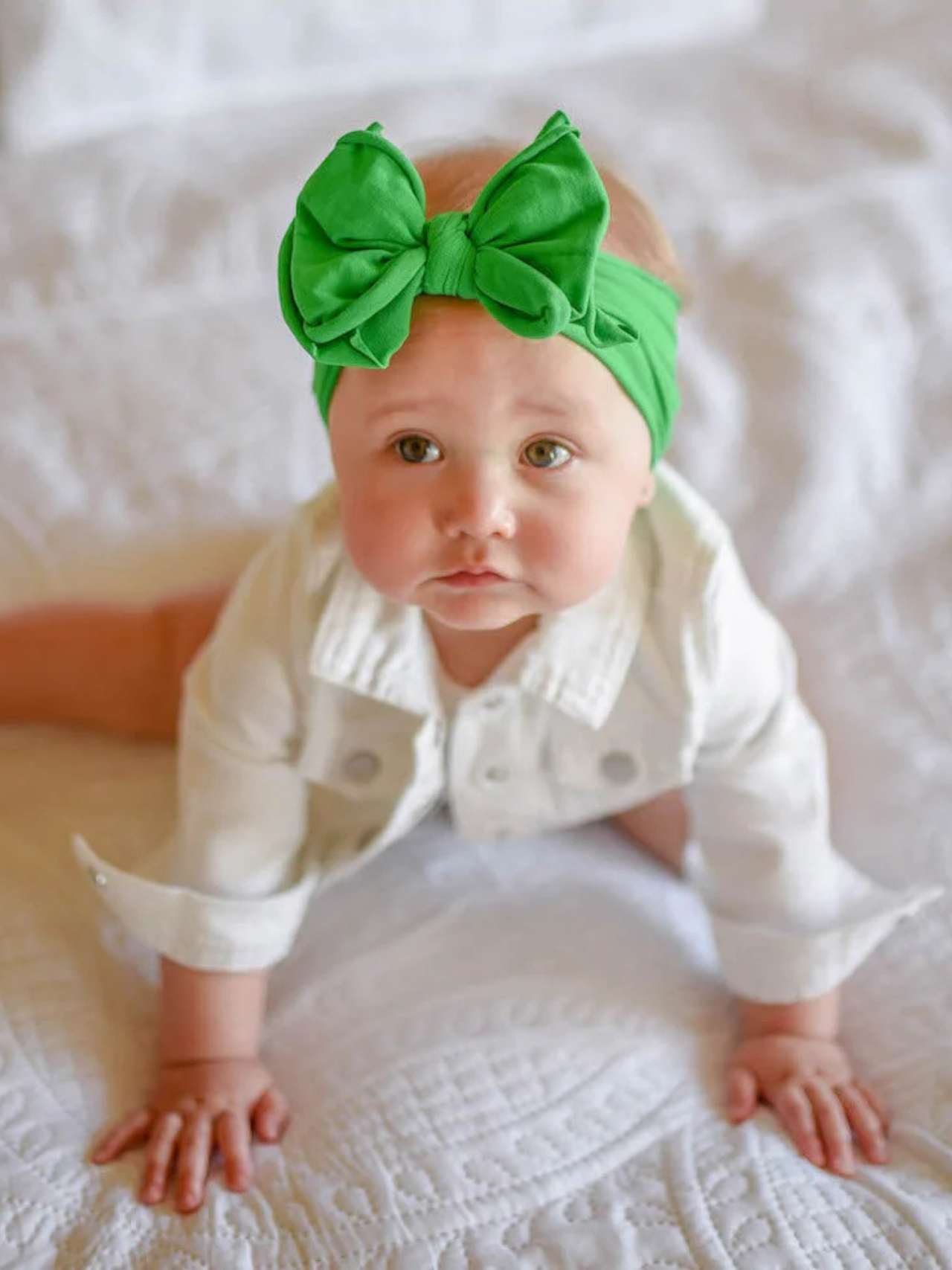 FAB-BOW-LOUS: kelly green