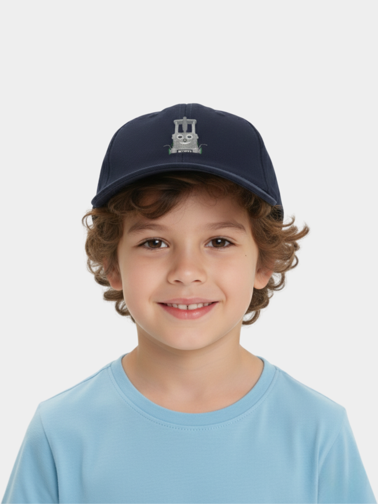 Kids Blue Tructor Cap