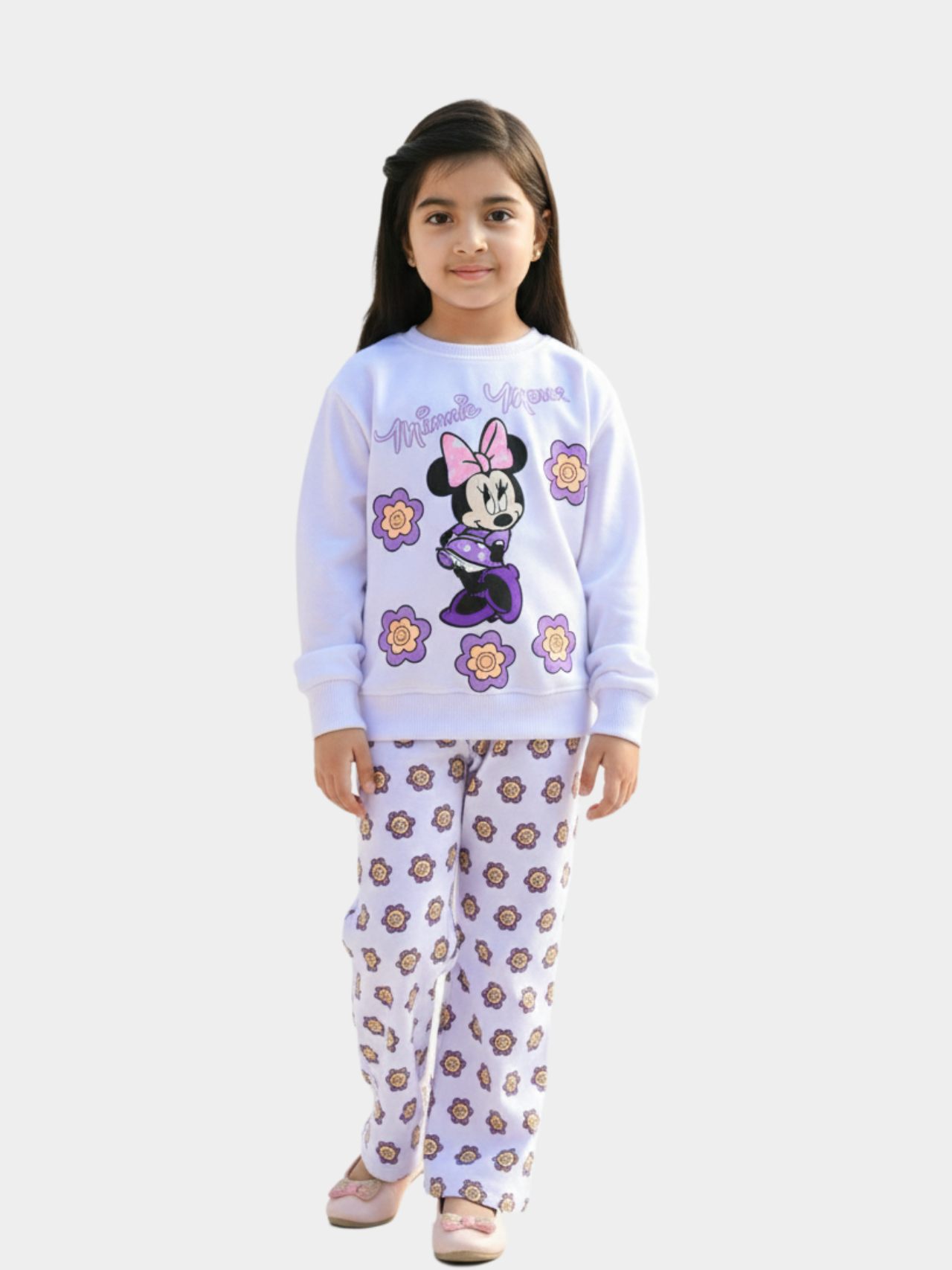 Kids' Minnie Mouse Sweatshirt & Pant Set