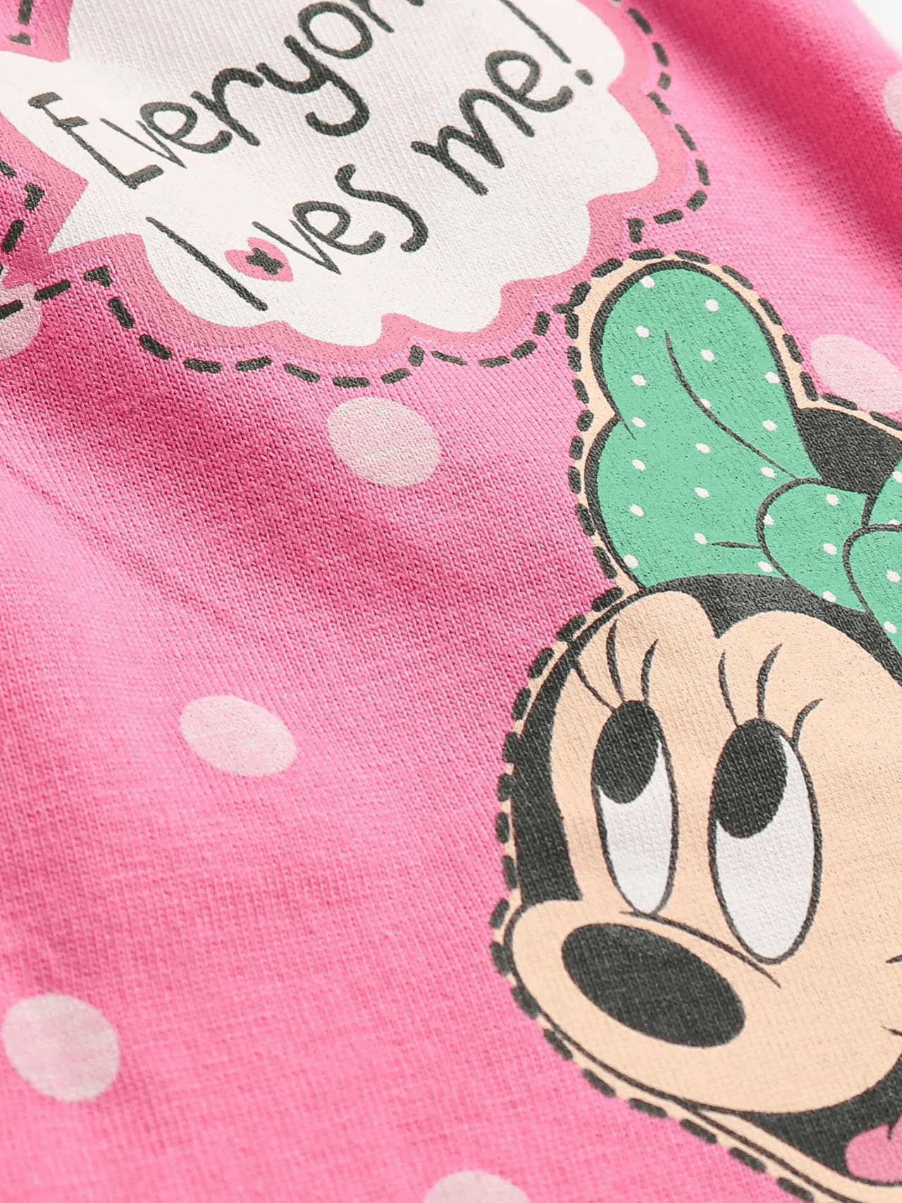 Baby Girls' Disney Minnie Mouse Pink Polka Dot Ruffle Dress