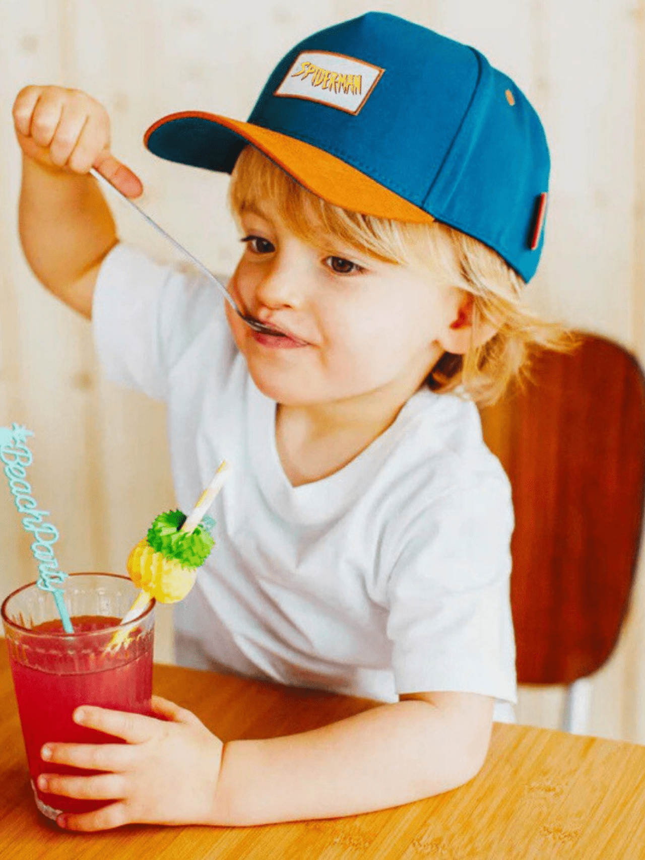 Baby & Kids Spiderman Cap (2yrs - 18yrs)