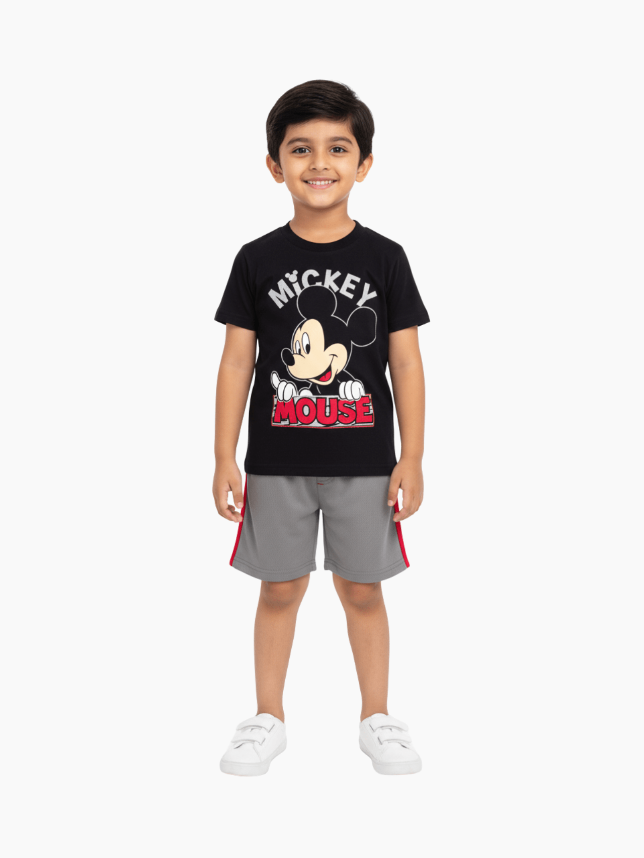 Boys Micky Mouse T-shirt & Shorts Set