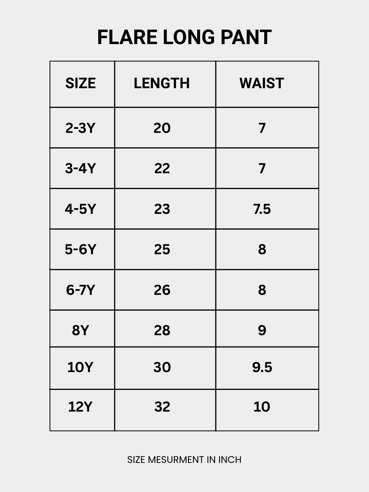 Girls Bunny Applique Flare Purple Pant (3 - 12yrs)