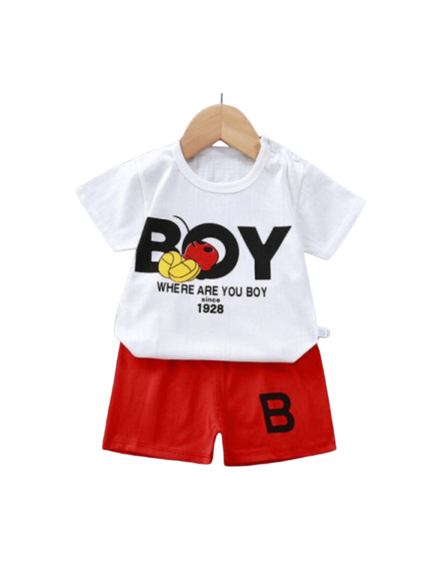 Kids 2pcs Boys Printed Set