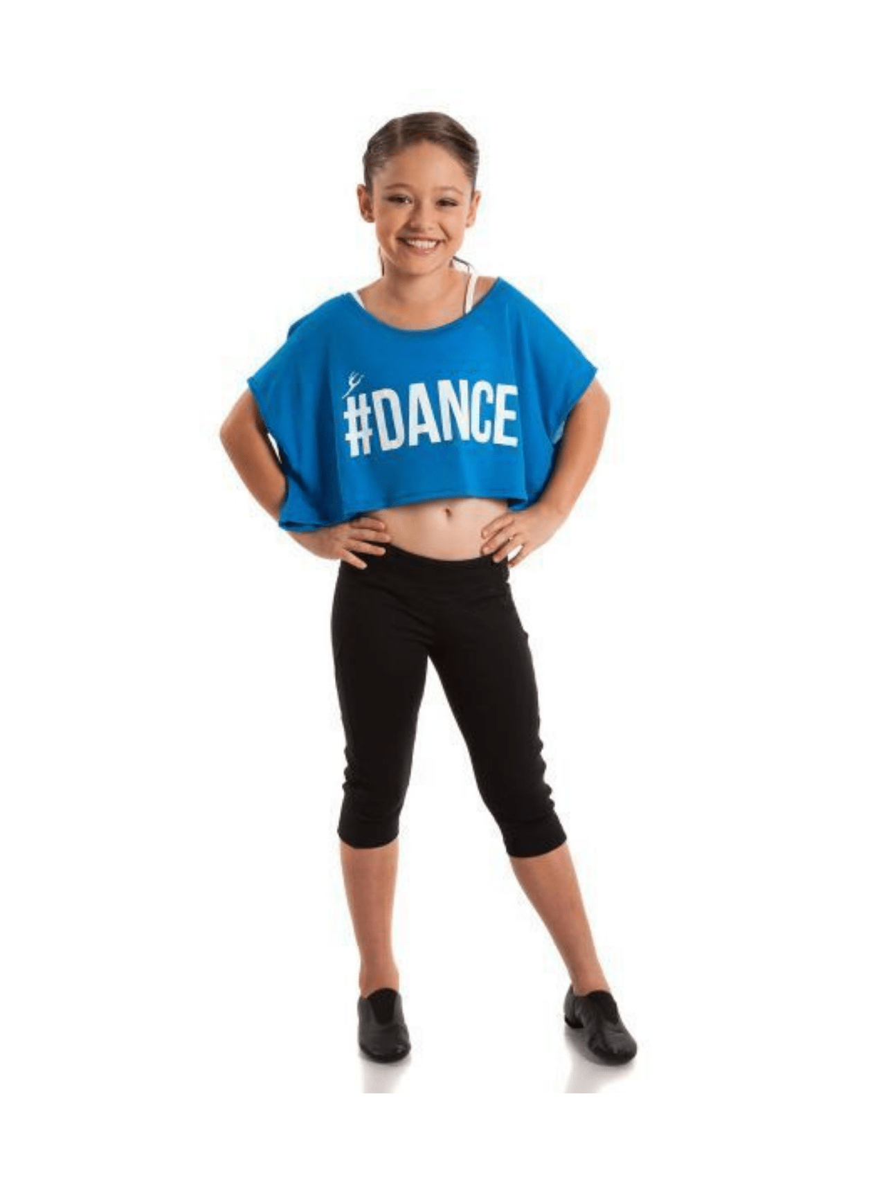 Kids 2pcs Dance Stylish T-shirt Set
