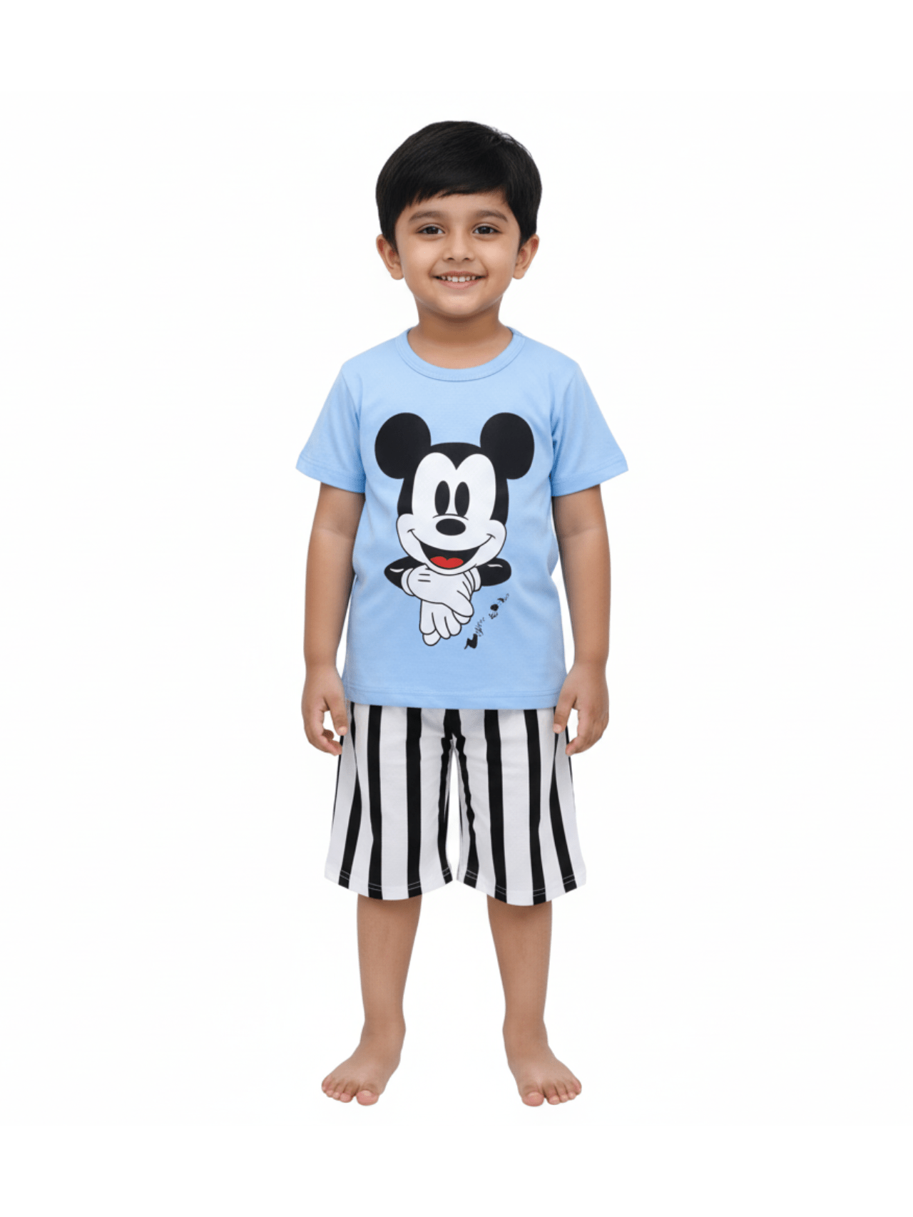 Kids 2pcs Micky Mouse Printed Set