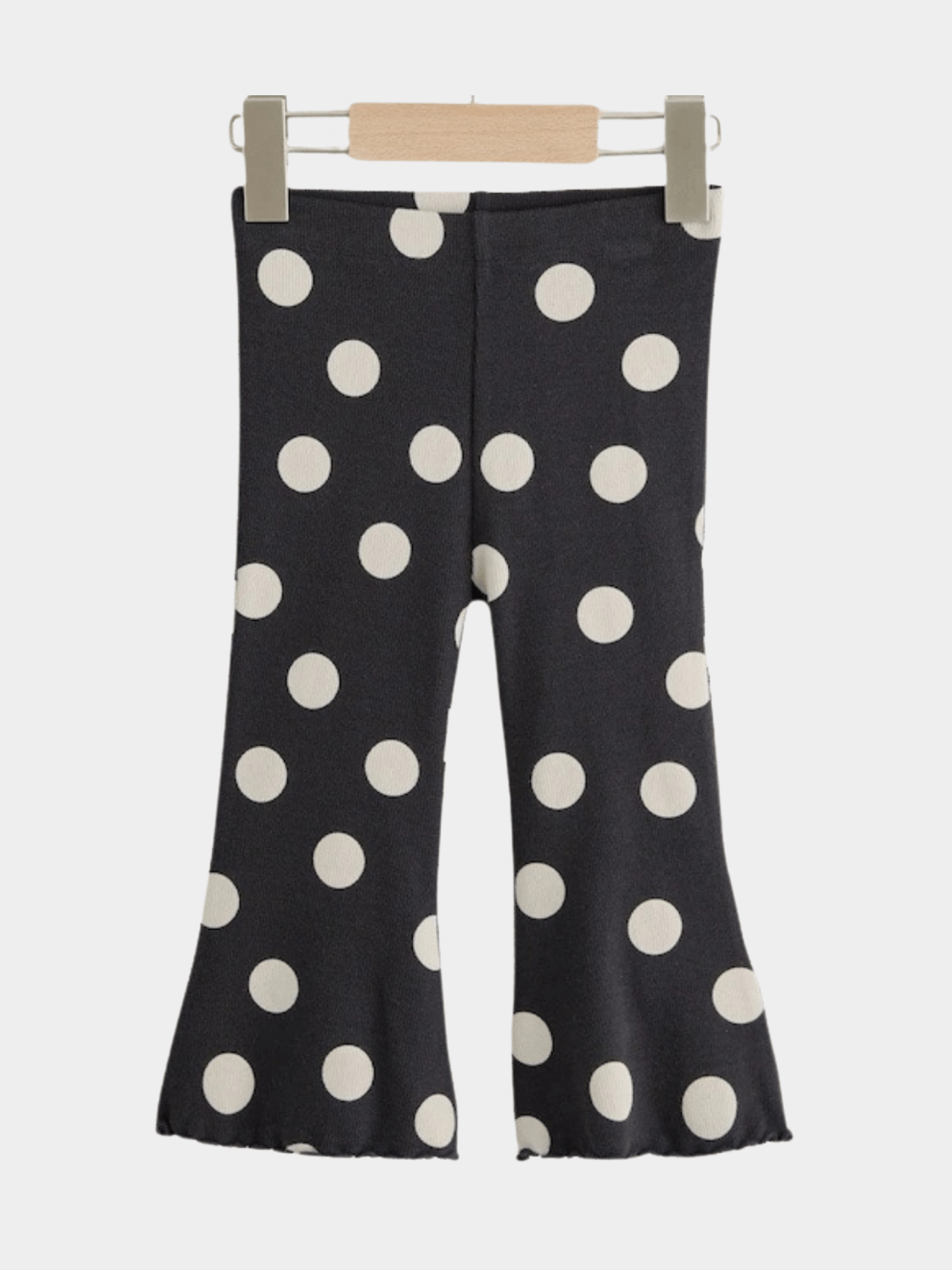 Kids Black Dotted Printed Pant (3yrs - 12yrs)