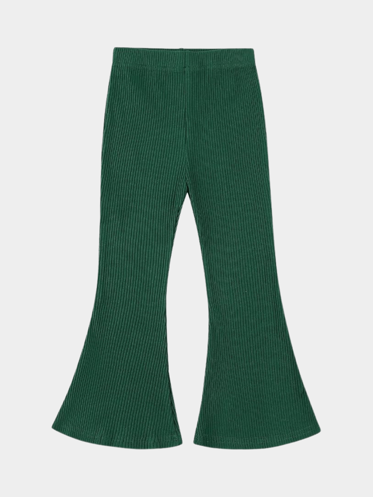 Kids Bottle Green Flared Pant (3yrs - 12yrs)