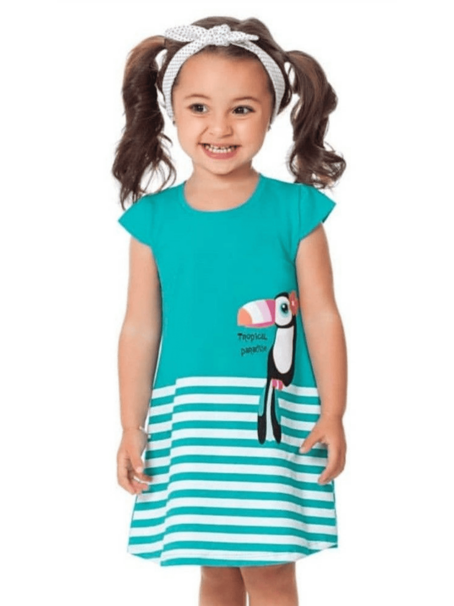 Kids Girls Printed Dresses