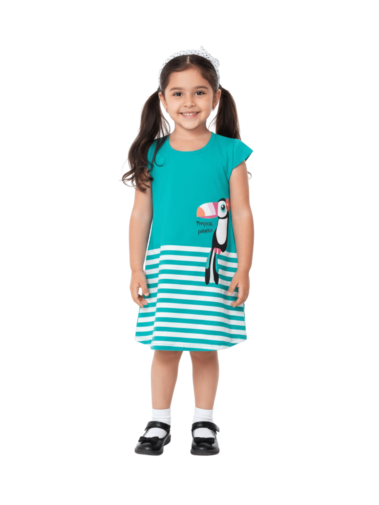 Kids Girls Printed Dresses