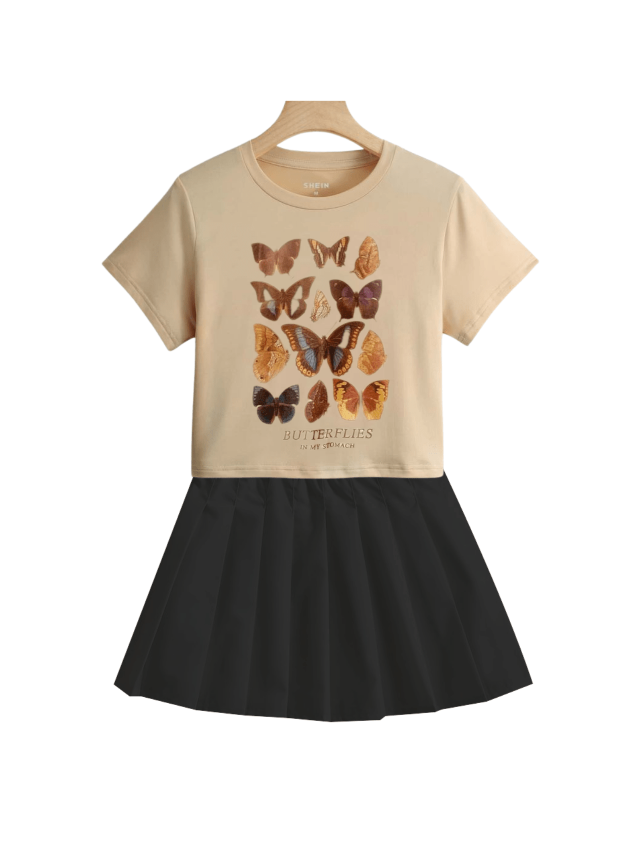 Kids Girls Stylish Skirt Set