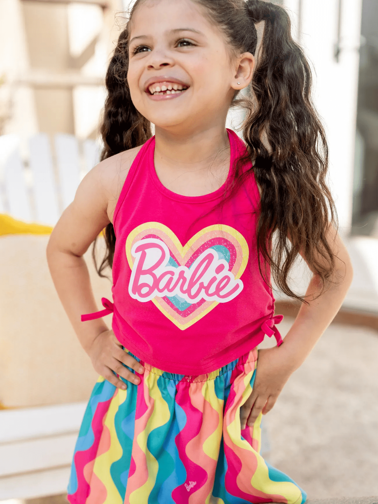 Kids Stylish Barbie Skirt Set ( 2yrs - 10yrs)