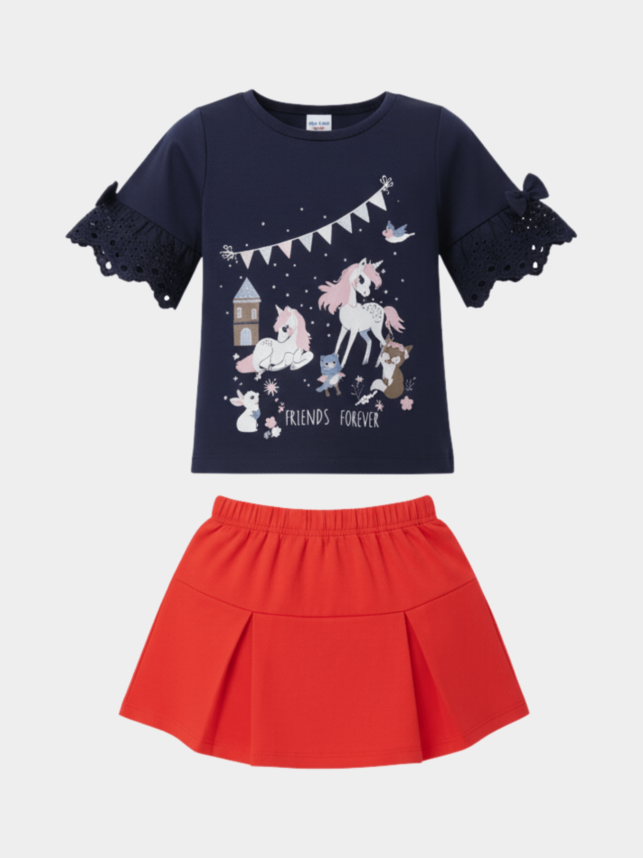 Kids Stylish Skirt set (6mths - 6yrs)