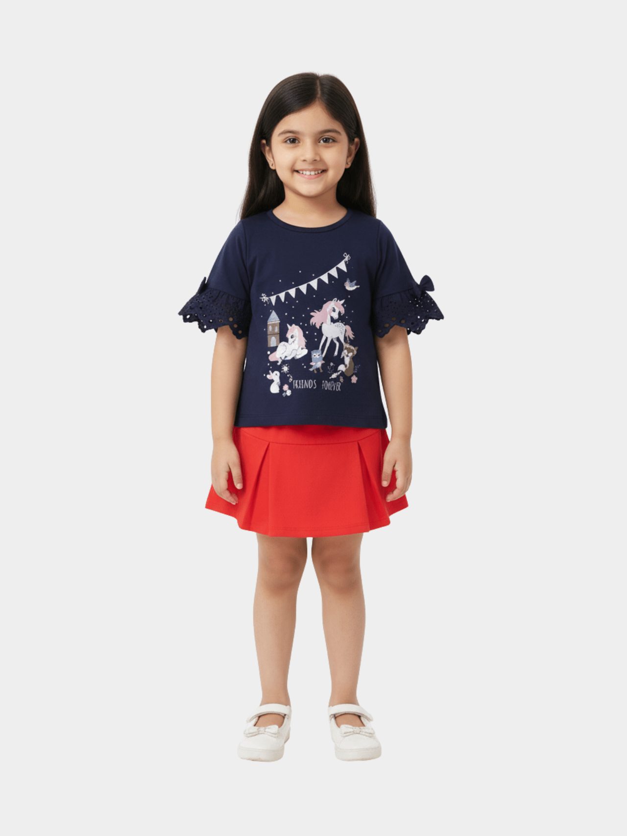 Kids Stylish Skirt set (6mths - 6yrs)