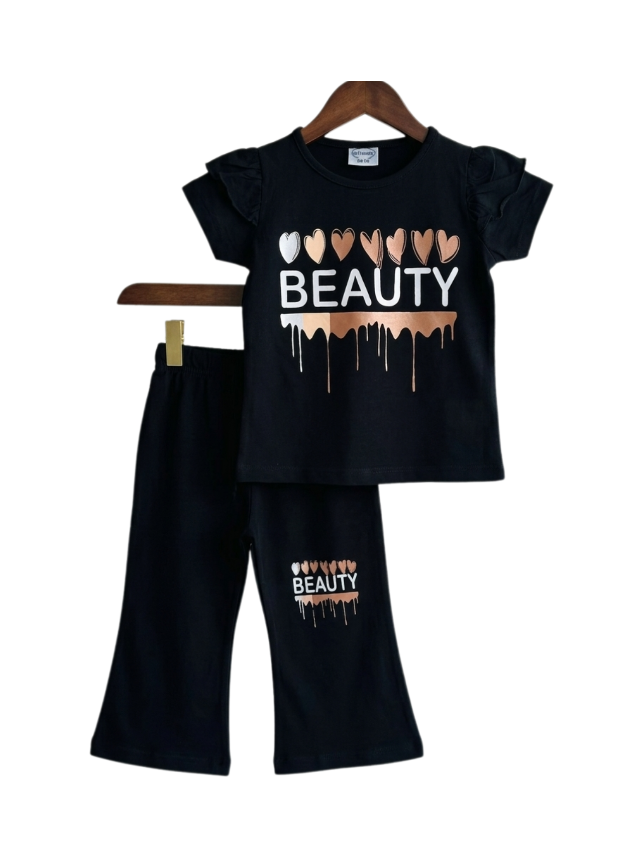 Heart Drip Beauty Outfit Set