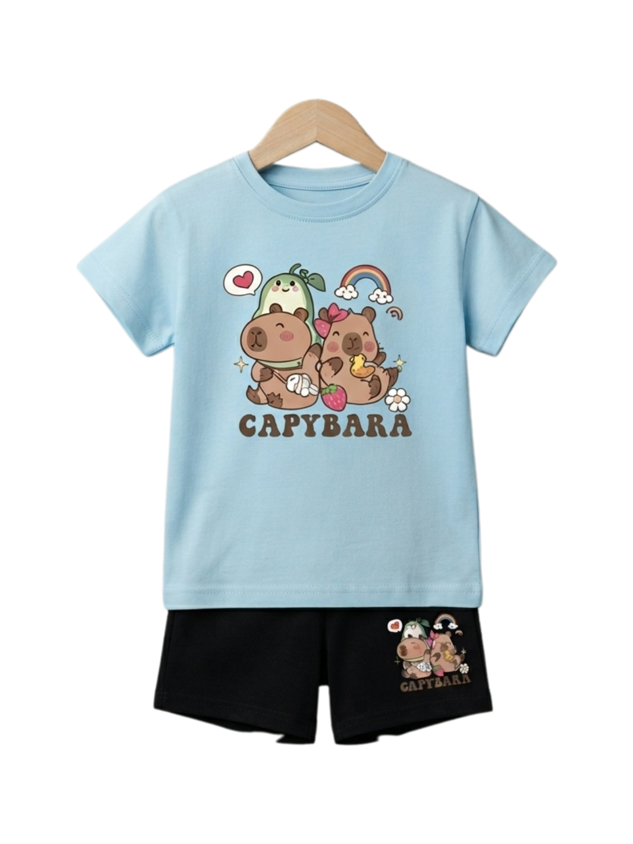 Capybara Blue Set