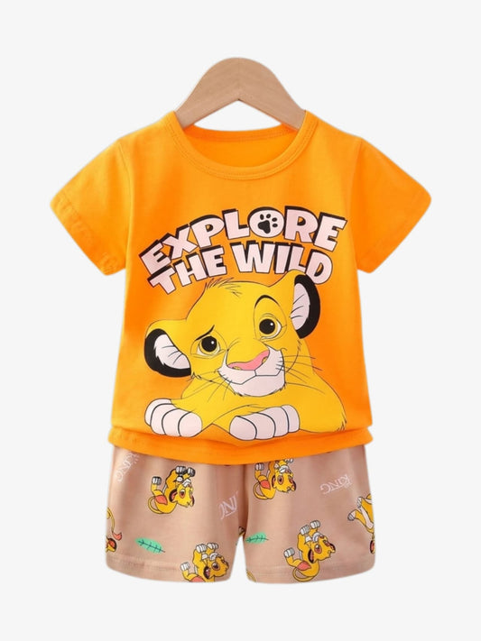 Simba Explore Wild T-Shirt Set