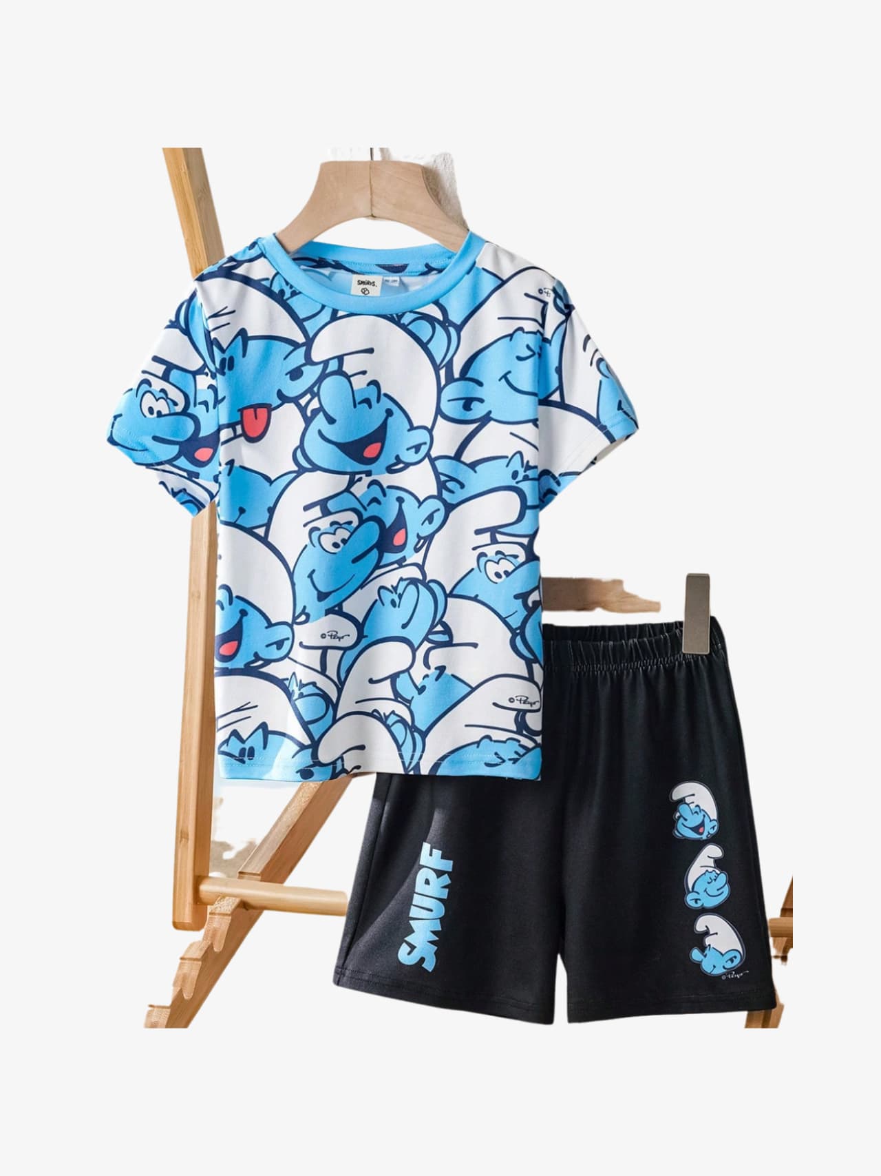 Smurf All - Over T-Shirt Set