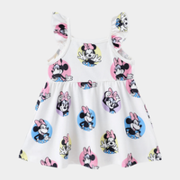 Girls' Disney Minnie Mouse Ruffle-Sleeve Summer Sundress (0-3 Years)