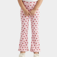 Kids Girls Love Printed Pants