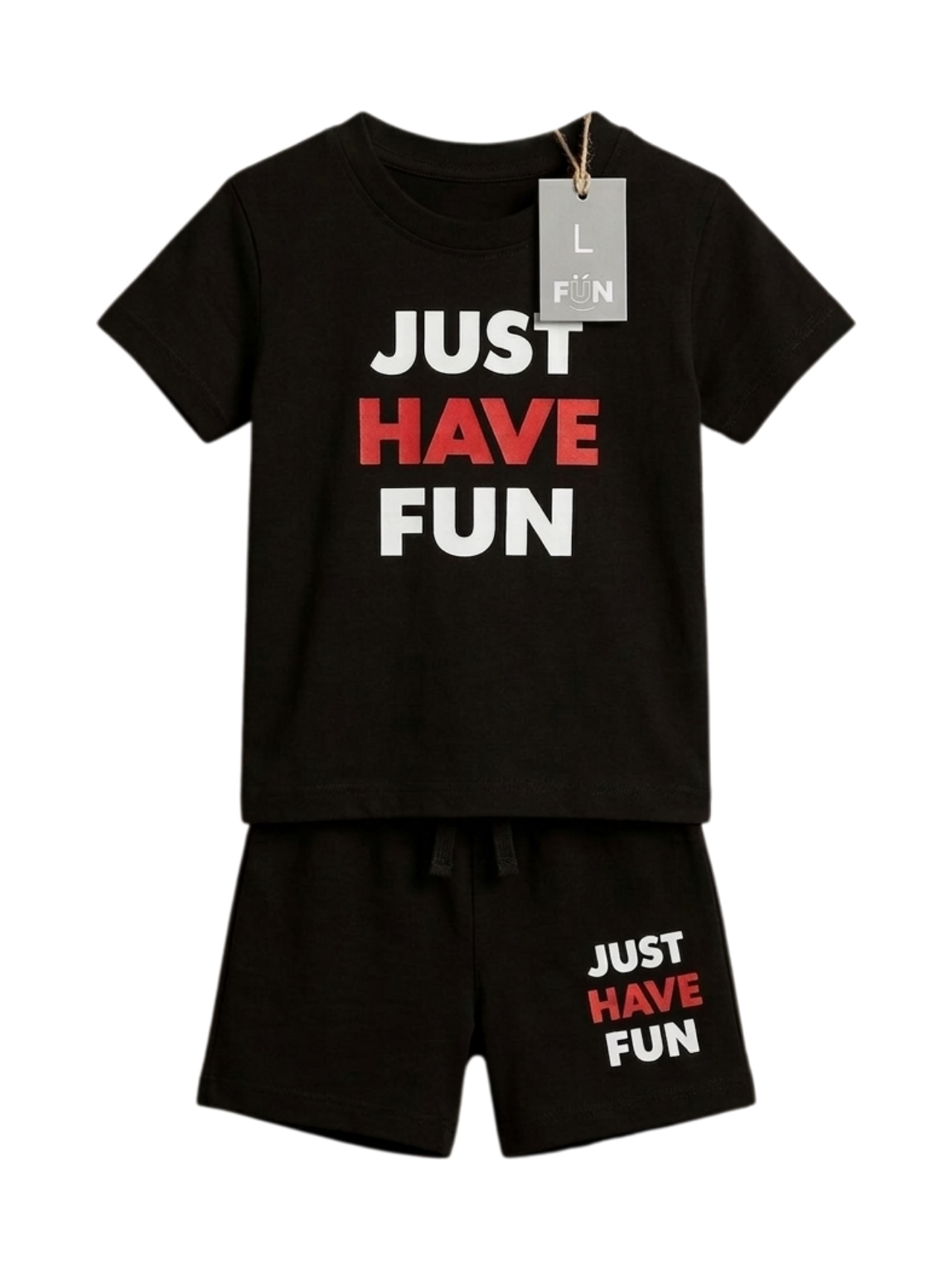 Just Have Fun Print Outfit Set