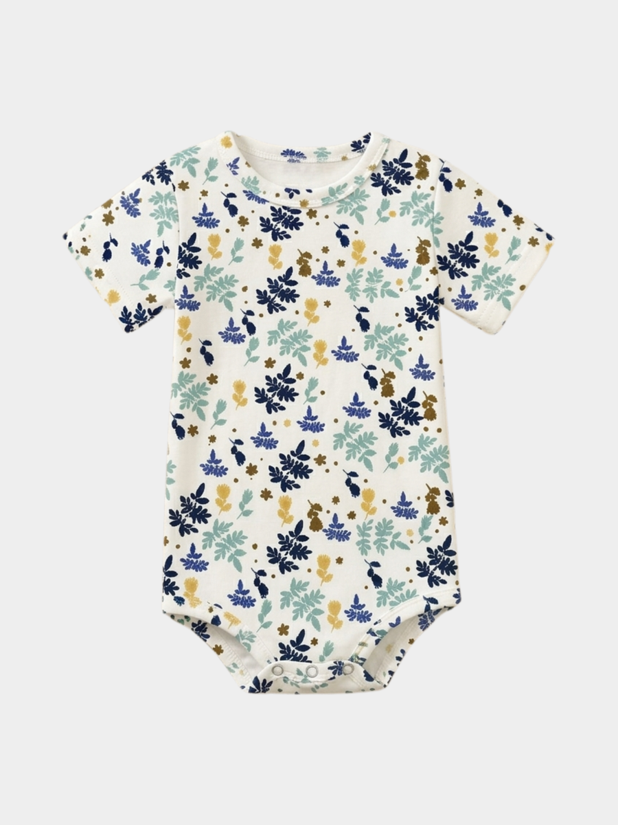 Botanical Print Baby Bodysuit (0-2yrs)