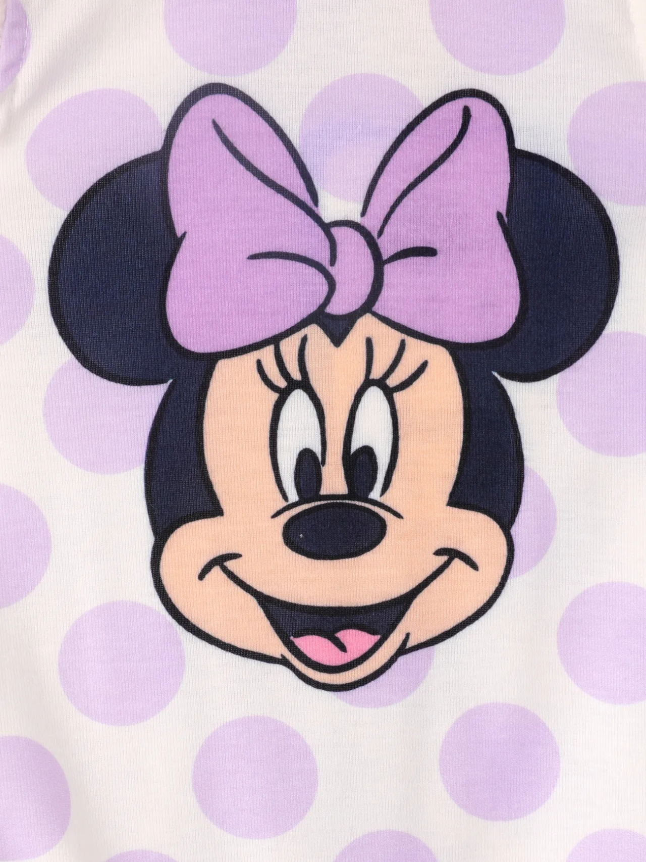 Baby Girl Minnie Mouse Printed Romper (0mths-2yrs)