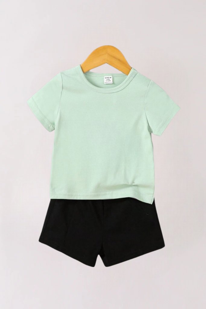 2pcs Baby & Toddler T-shirt & Pant Set