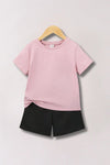 2pcs Baby & Toddler T-shirt & Pant Set