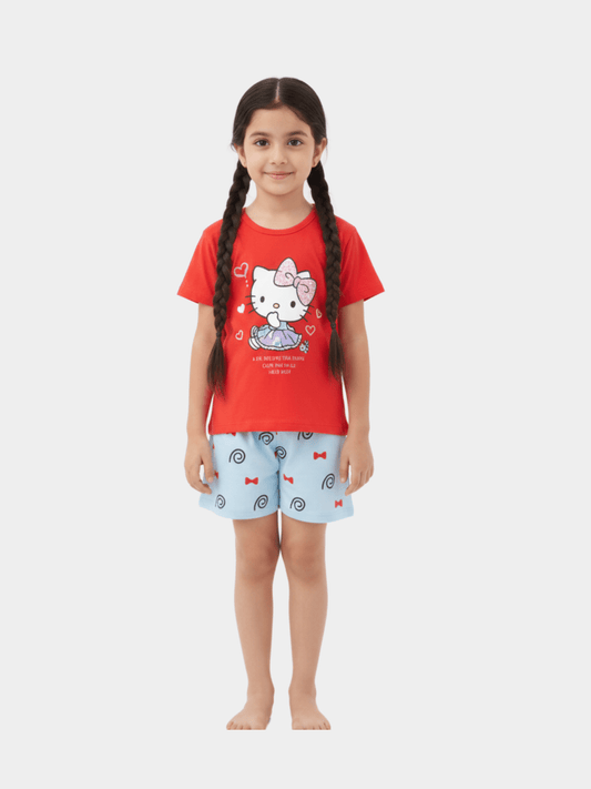 2pcs Doll T-shirt Set For Girl (6mths - 6yrs)