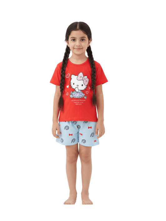 2pcs Doll T-shirt Set For Girl (6mths - 6yrs)