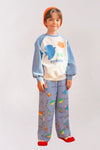 2pcs Kids Boys Sweatshirt & Pant Set