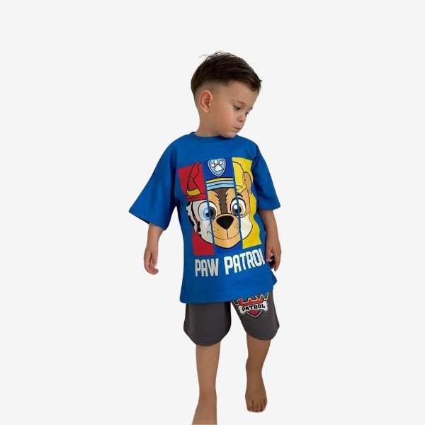 2pcs Micky Paw Patrol Printed T - shirt & Pant Set