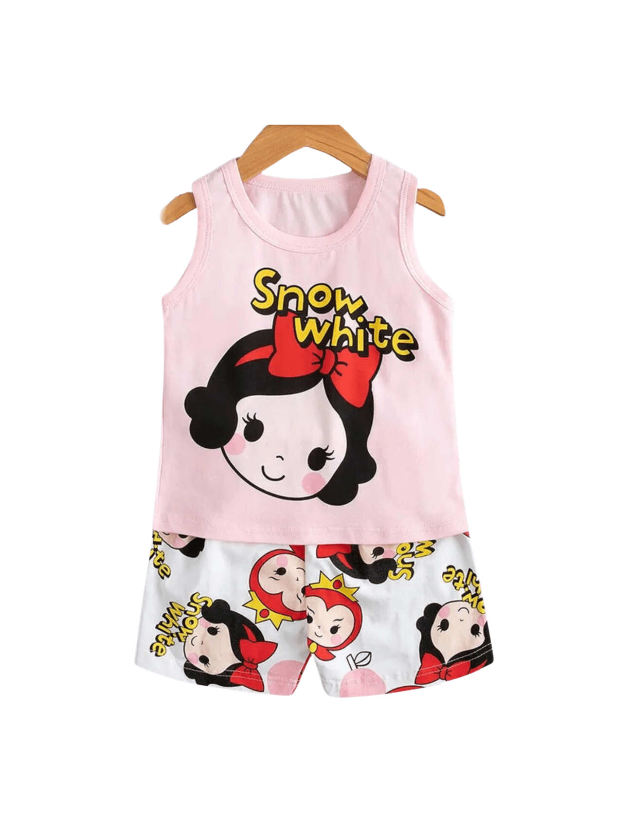 2pcs Snow White T-shirt Set For Kid Girl (6mths - 6yrs)