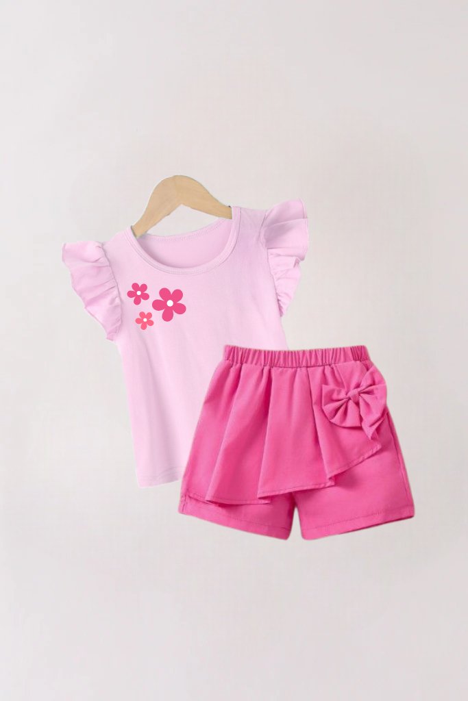 2PCS Unique Baby & Toddler Skirt Set With Nice Bowl