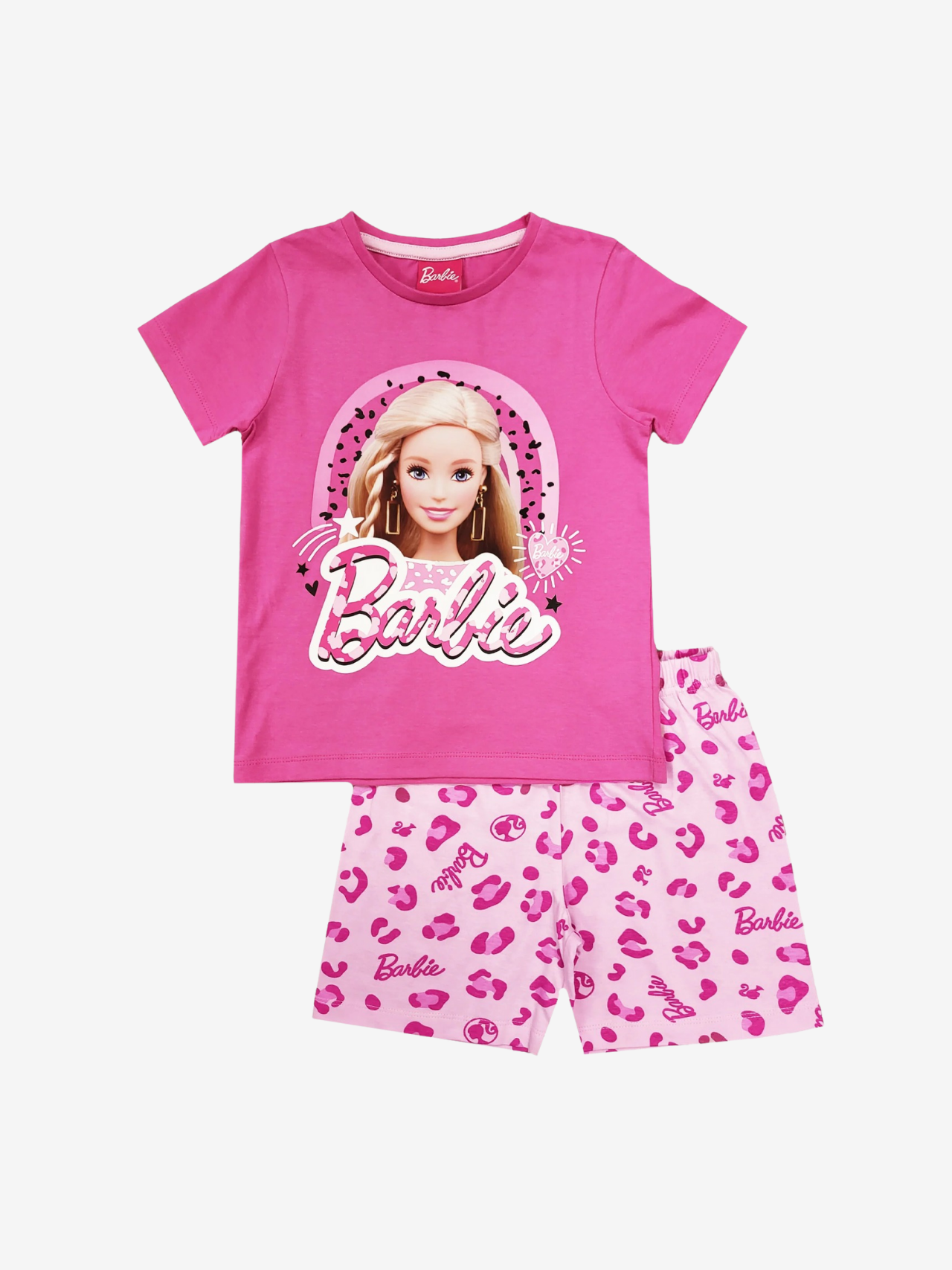 Kids 2pcs Barbie Printed Set