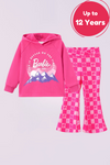 Clothxtra Winter 2pcs Barbie Stylish Hoodie Set