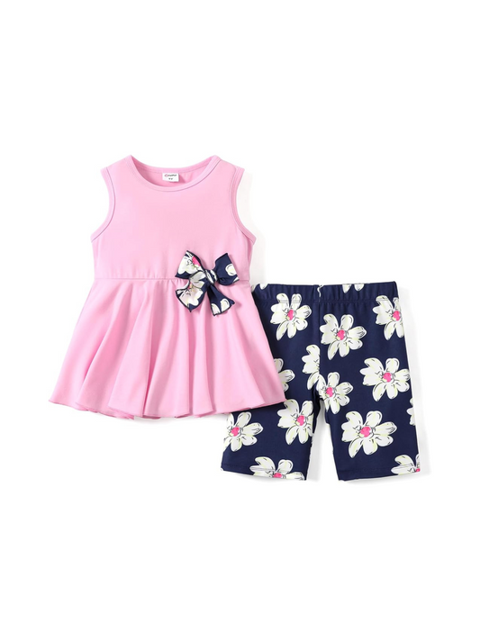 EID Special Baby & Kids Girl Ruffle Dress & Pant Set (2yrs-7yrs)