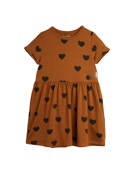 EID Special Baby & Kids Girl Love Printed Ruffle Dress (2yrs-10yrs)