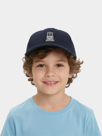 Kids Blue Tructor Cap