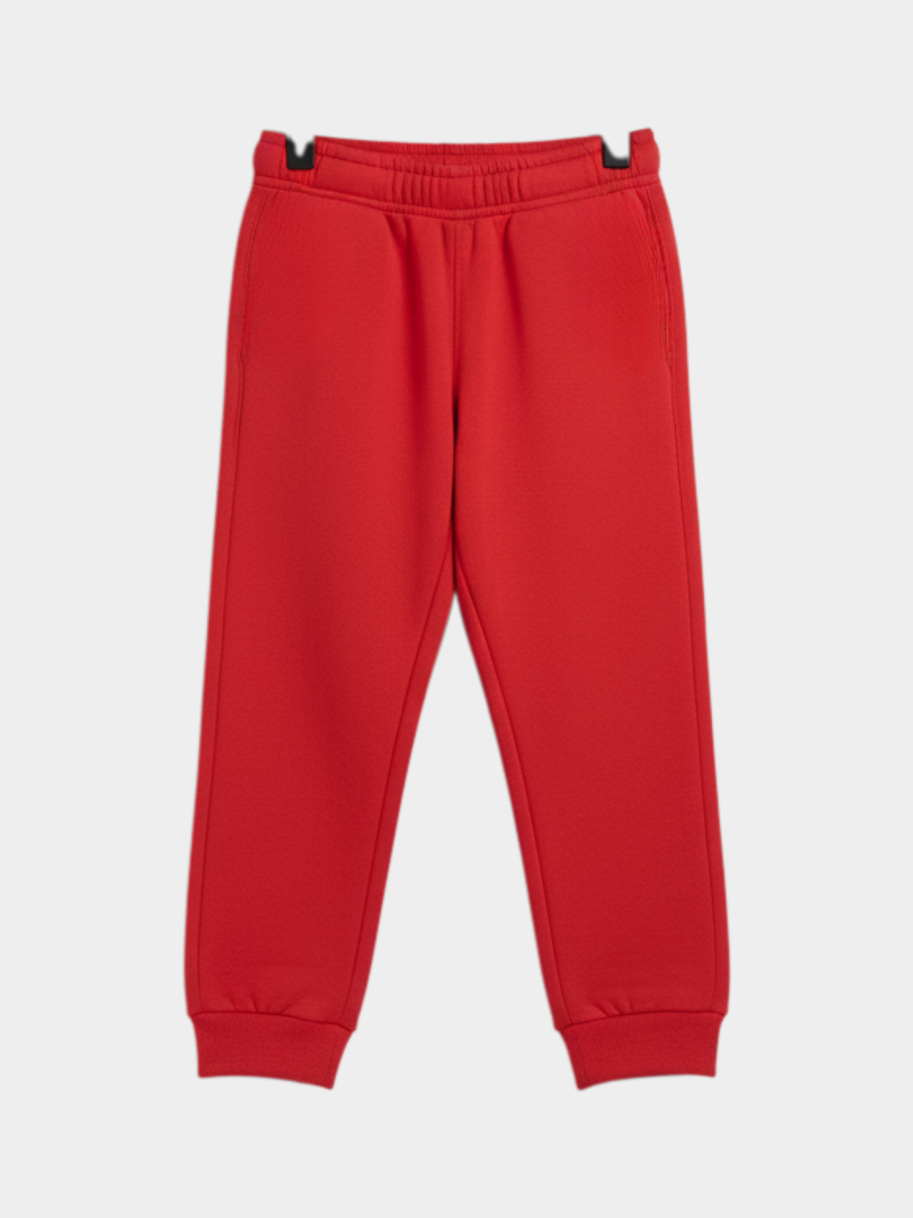 Essential Red Kids' Jogger Pants for Boys