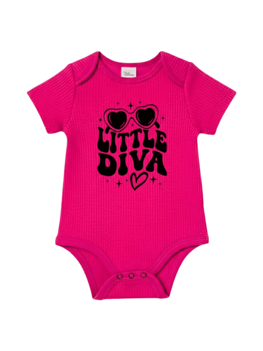 Baby Berry Little Diva Romper