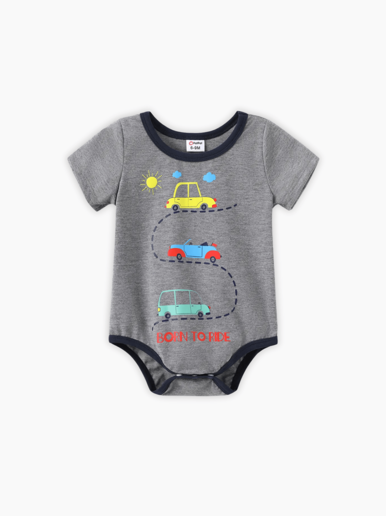 Baby Boy/Girl Car Print Romper (0mths - 2yrs)