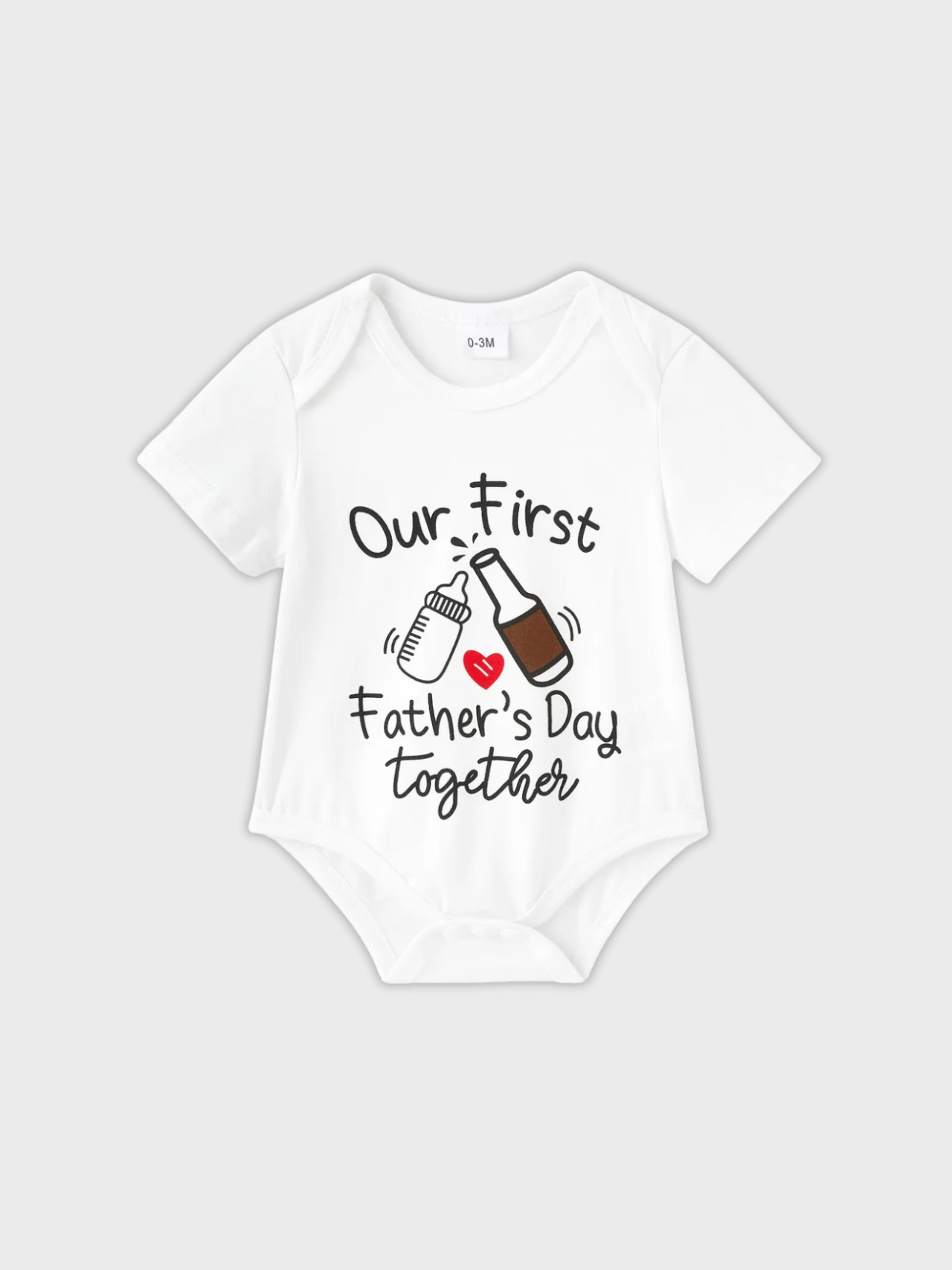 Baby Boy/Girl Letter Print Romper (0mths - 2yrs)