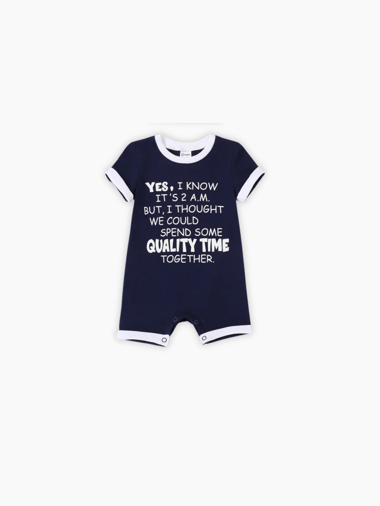 Baby Boy/Girl Letter Print Romper (0mths - 2yrs)